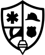 First responder tactical shield icon