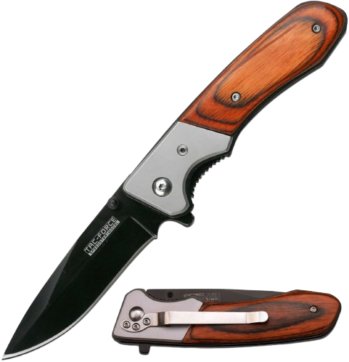 Folding Pocket Knife Series, Drop Point Blade